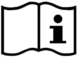Instructions for use symbol