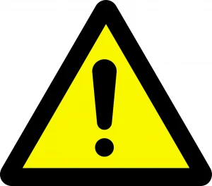 Caution symbol